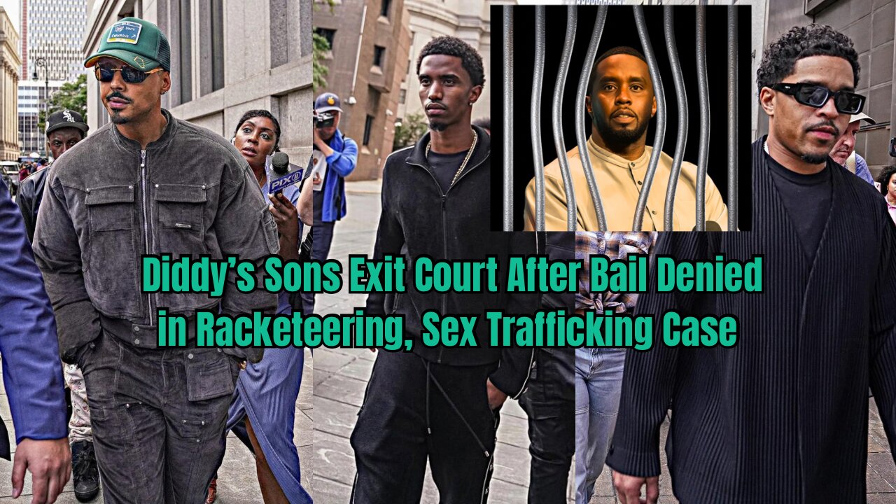 Sean ‘Diddy’ Combs Sons Leave Court After Father is Denied Bail #SeanCombs #pdiddy