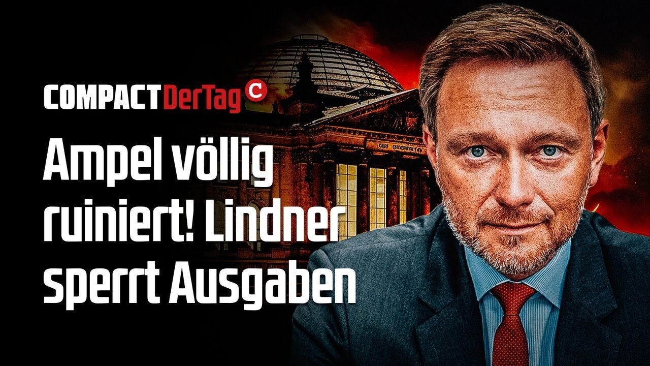Ampel völlig ruiniert! Lindner sperrt Ausgaben💥@COMPACTTV🙈