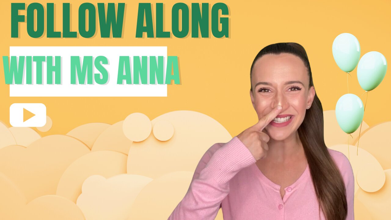 Learn With Miss Anna! - Baby And Toddler Learning Video!