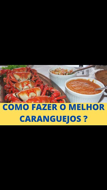 O pão De cada dia hoje Foi Bom ) COMO FAZER O MELHOR CARANGUEJOS?