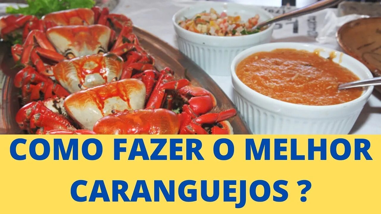 O pão De cada dia hoje Foi Bom ) COMO FAZER O MELHOR CARANGUEJOS?