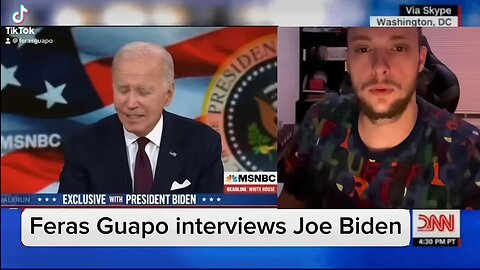 Exclusive Feras Guapo interviews Joe Biden