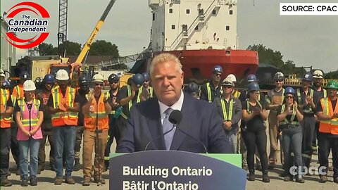 Ontario Premier Doug Ford calls the Liberals the "biggest drug dealer in the entire country."