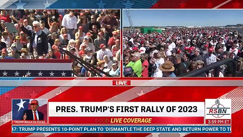 Trump Rally WACO Texas part 5