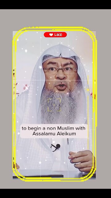 Saying salam to non-Muslim