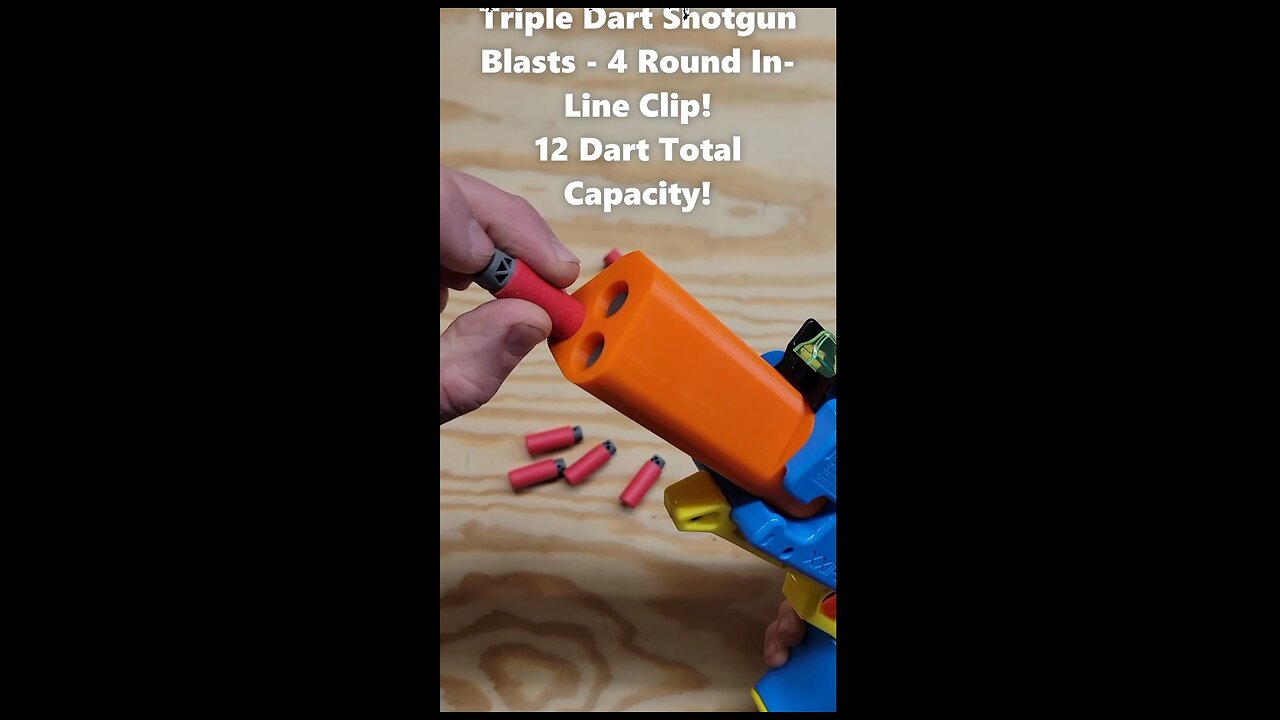 Nerf Rival Fate Shotgun Blast Mod K25 Spring Build