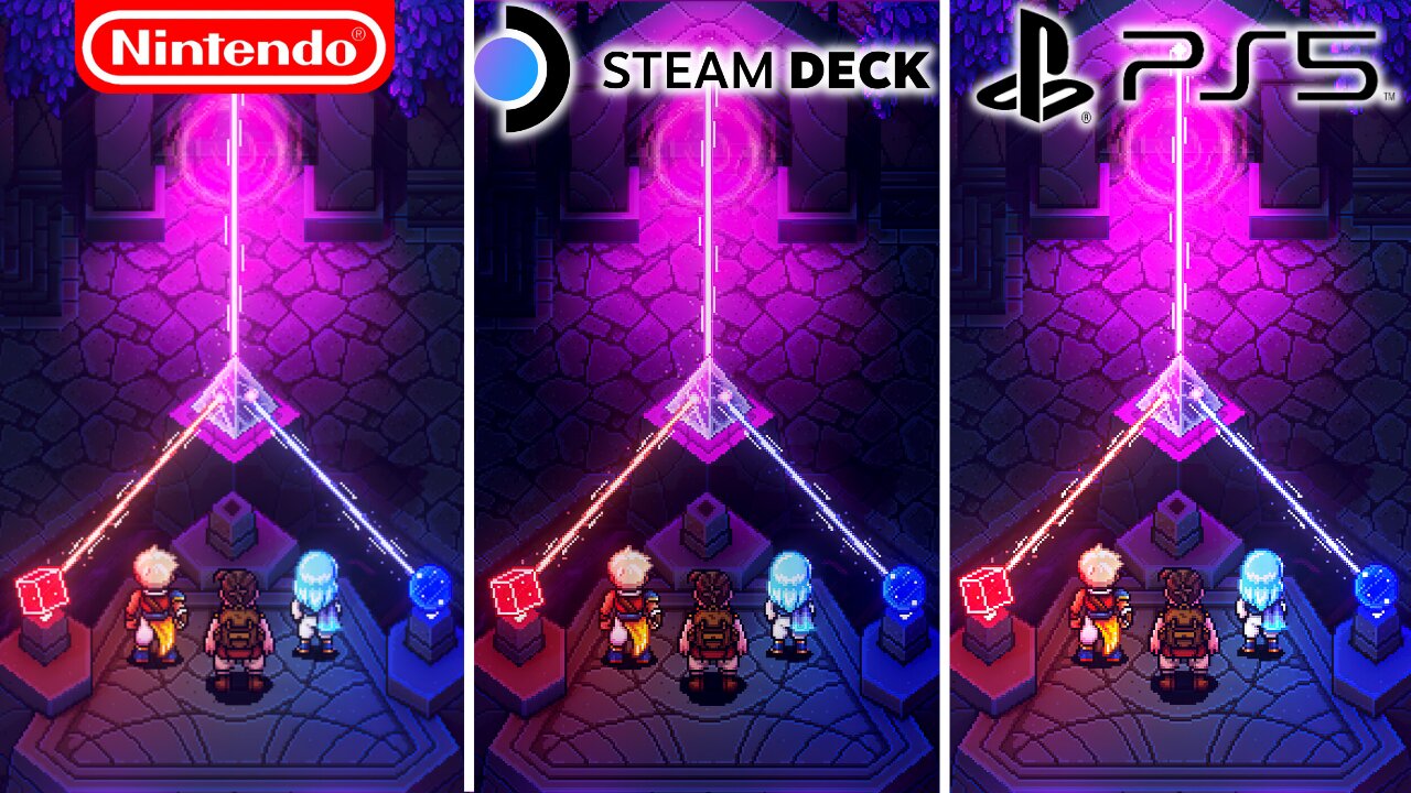 Sea of Stars | Nintendo Switch - Steam Deck - PS5 | Graphics Comparison