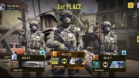 How To Get First Place 🥇 Playing COD Mobile Multiplayer Gameplay