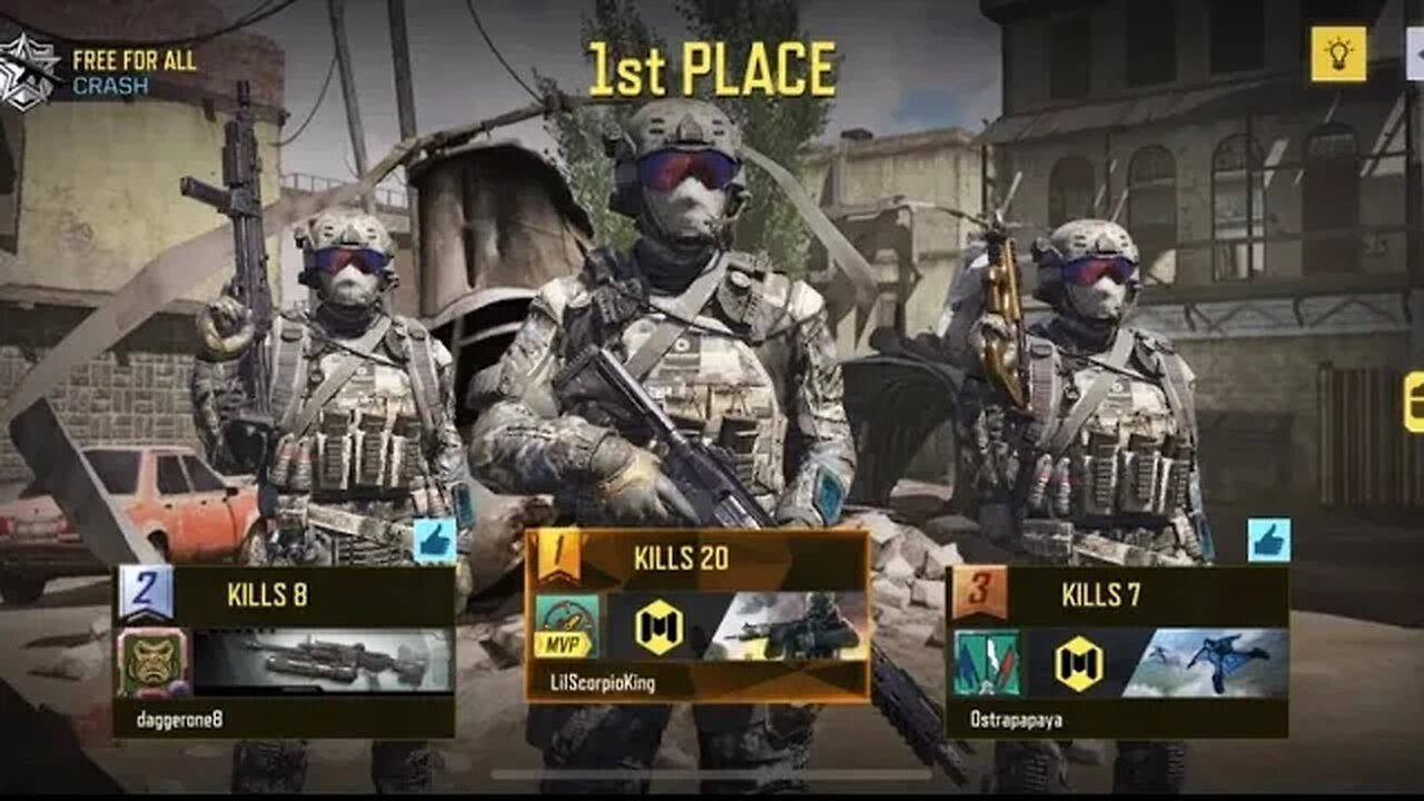 How To Get First Place 🥇 Playing COD Mobile Multiplayer Gameplay