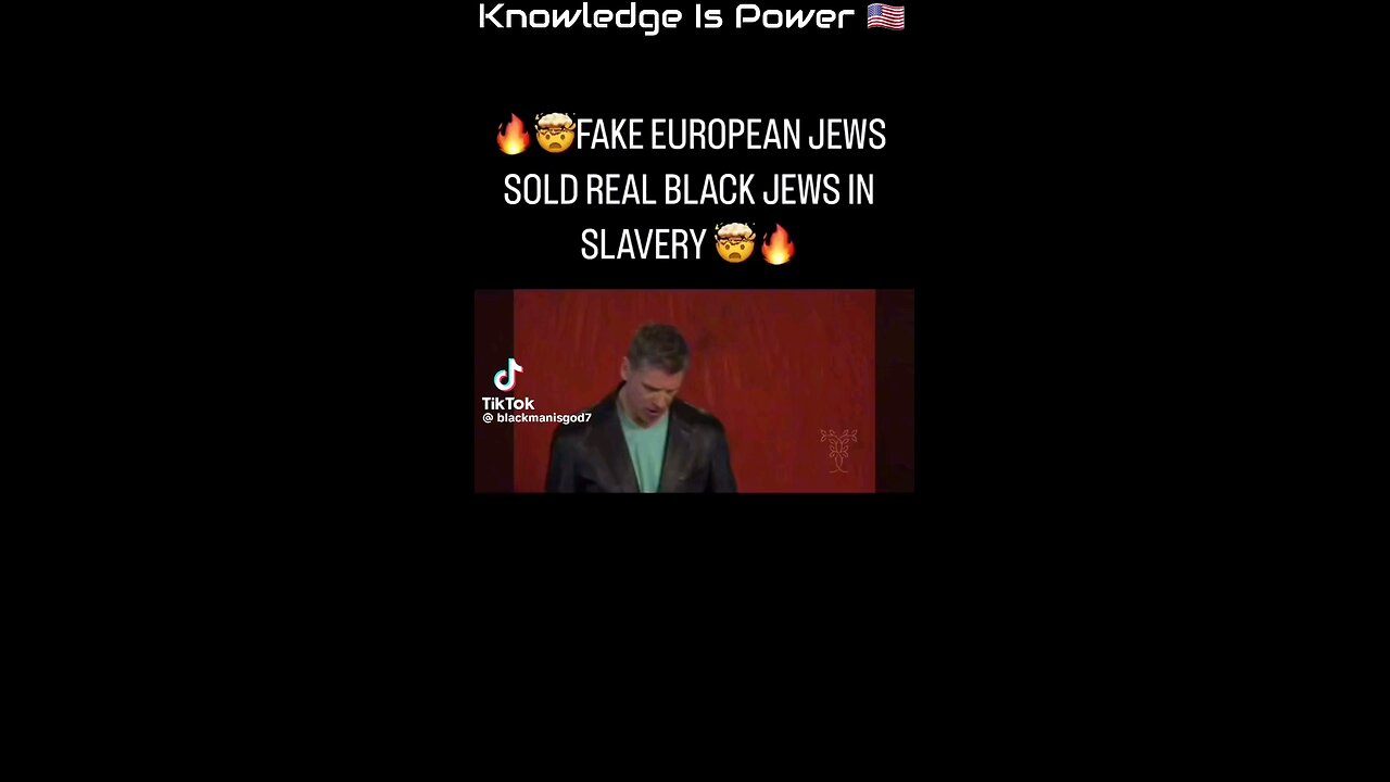 FAKE EUROPEAN JEWS SOLD REAL BLACK JEWS . SHEBREWTHER SLAVERY Text