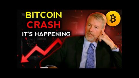 This Is Why Bitcoin Is Crashing Right Now - Michael Saylor BTC Crash