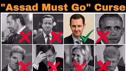 Assad Curse "Boris Johnson"
