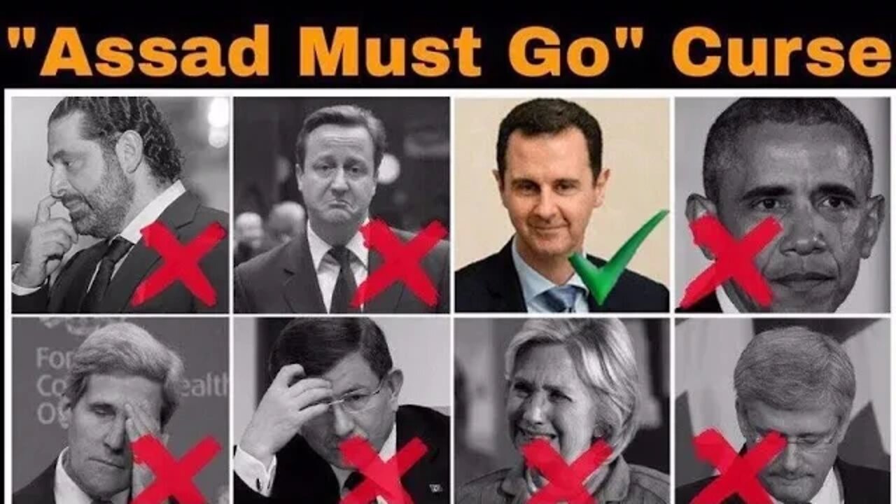 Assad Curse "Boris Johnson"