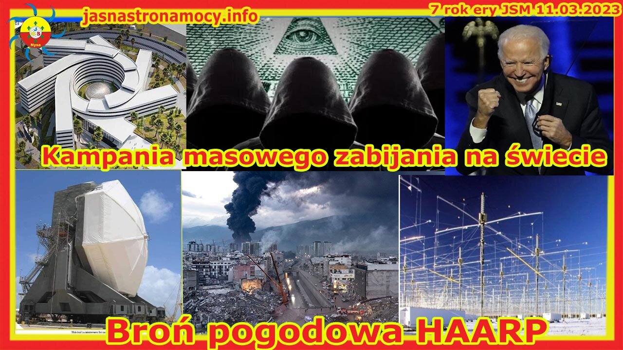 Kampania masowego zabijania na świecie Broń pogodowa HAARP