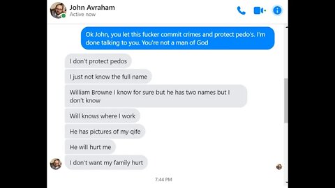 A video sent to me via Email on WillKincaids real name