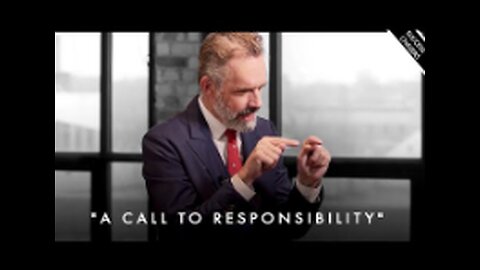 A Guide To Proper Action In The World (a call to responsibility) - Jordan Peterson Motivation