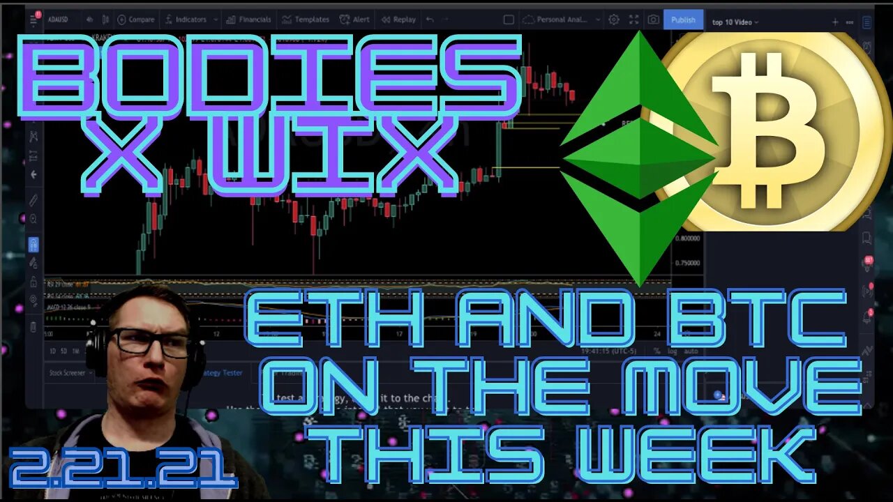 ETH and BTC On The Move This Past Week. How Do The Technicals Speak To Us? Youtube hates my streams