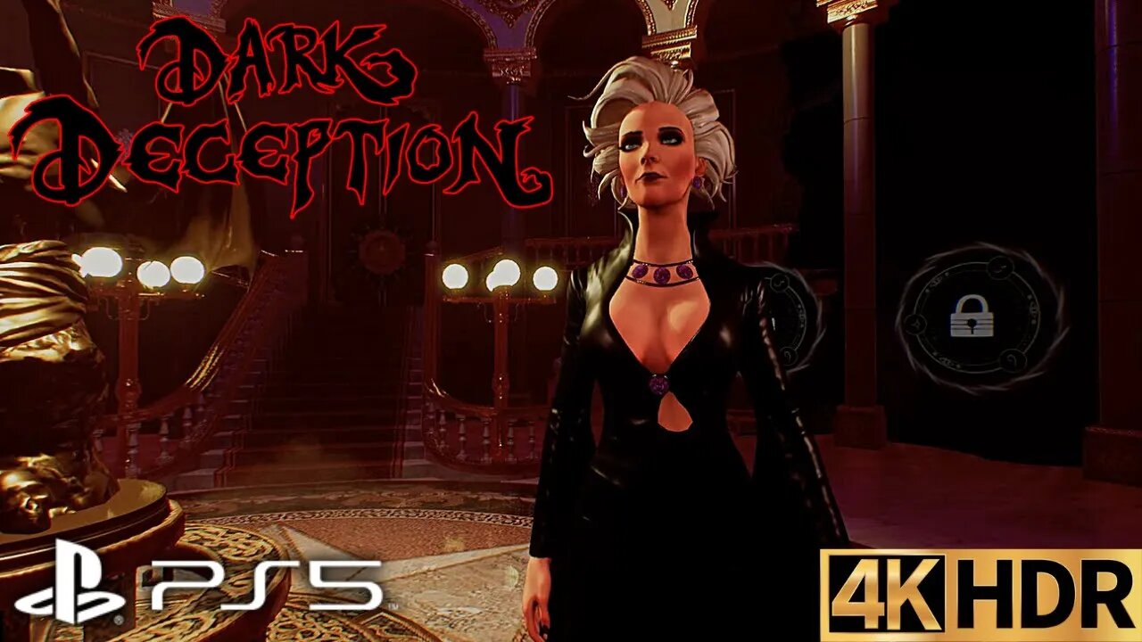 Dark Deception Demo Gameplay Part 1 | PS5 | 4K HDR (No Commentary Gaming)