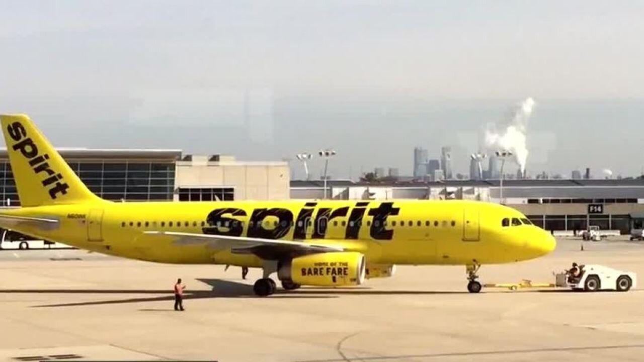 McCarran Airport warns Spirit passengers of potential problems