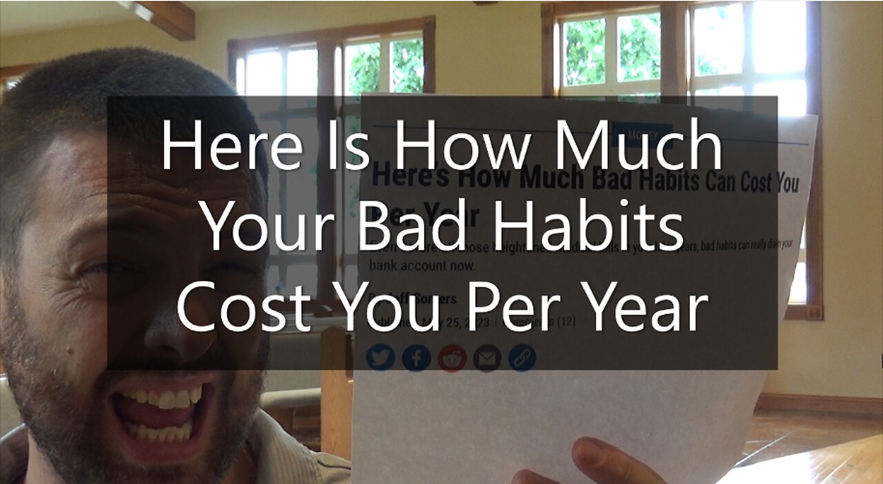 Here Is How Much Your Bad Habits Can Cost You Per Year