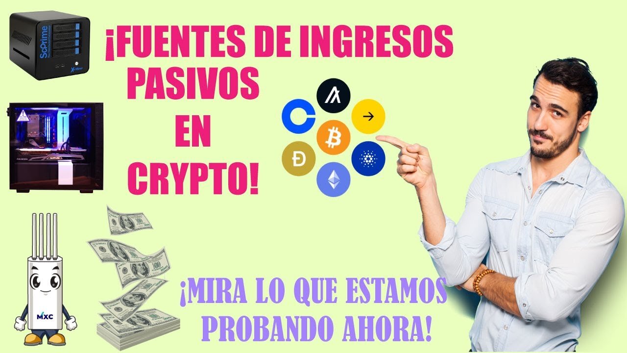 ¡FUENTES DE INGRESOS PASIVOS EN CRYPTO! ¡MIRA LO QUE ESTAMOS PROBANDO AHORA!