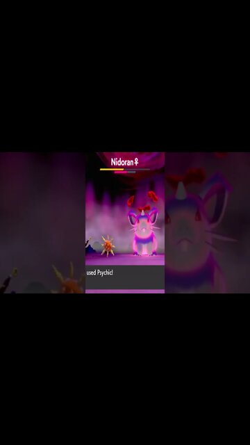 Pokémon Sword - Solrock Used Psychic!