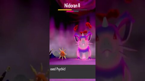 Pokémon Sword - Solrock Used Psychic!