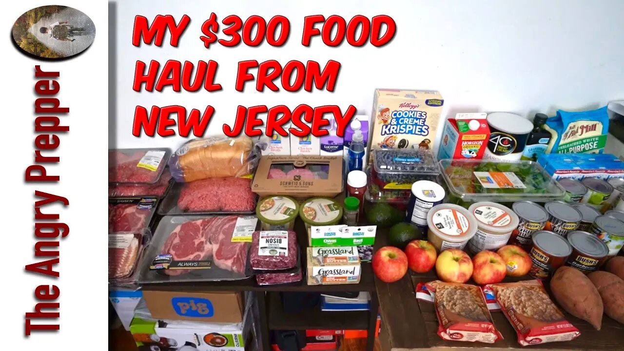 My $300 Food Haul From New Jersey