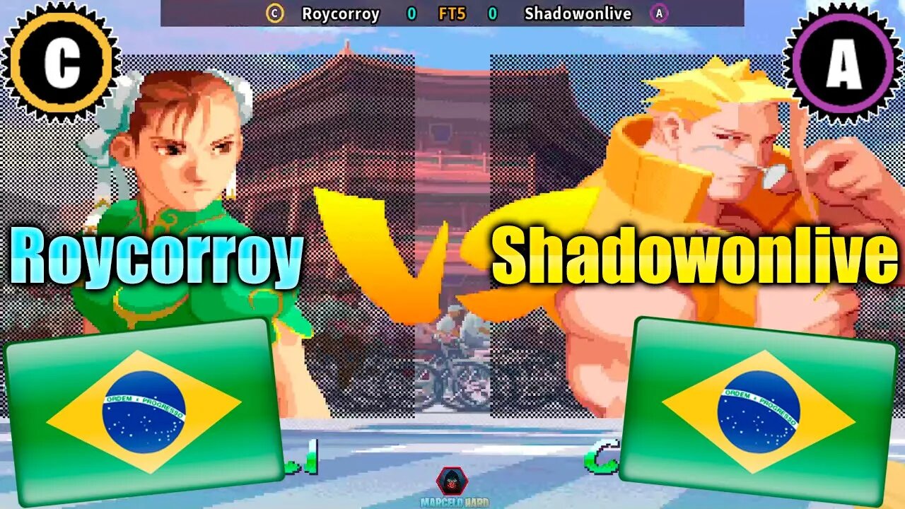 Street Fighter Alpha 2 (Roycorroy Vs. Shadowonlive) [Brazil Vs. Brazil]