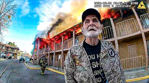 Old Man Gets Caught Setting Apartment On Fire