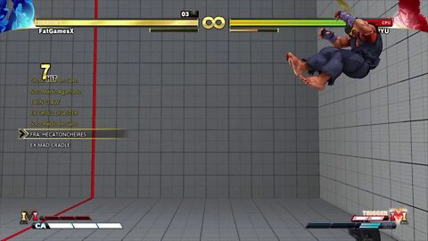 My 2ND combo Seth SFV Champion Edition