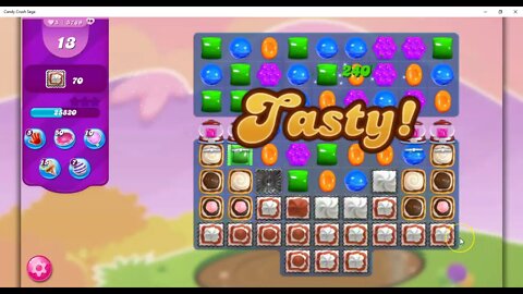 Candy Crush Level 5769 Talkthrough, 23 Moves 0 Boosters
