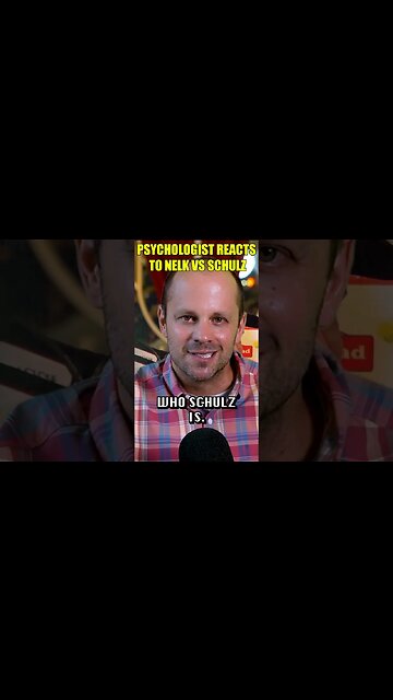 PSYCHOLOGIST REACTS to Schulz vs Nelk Boys #shorts