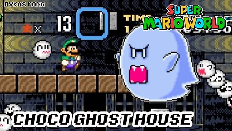 Choco-Ghost House | Super Mario World