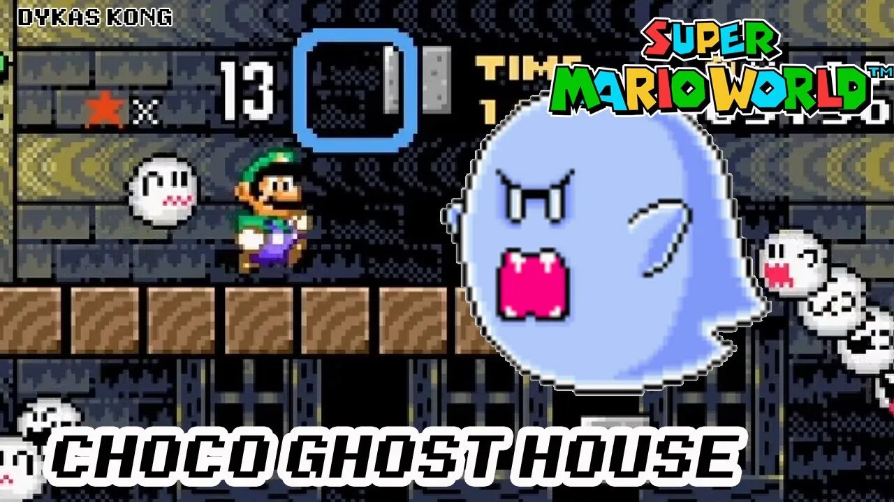 Choco-Ghost House | Super Mario World