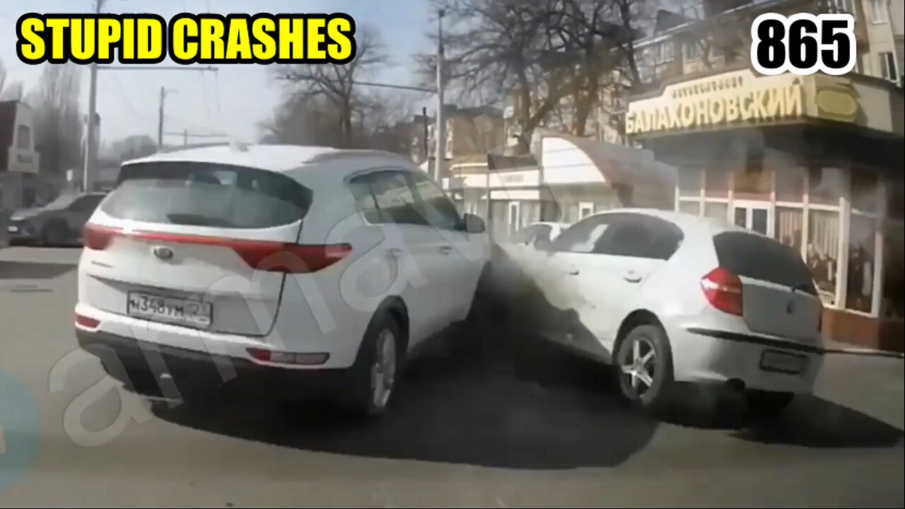 Stupid crashes 865 March 2024 car crash compilation