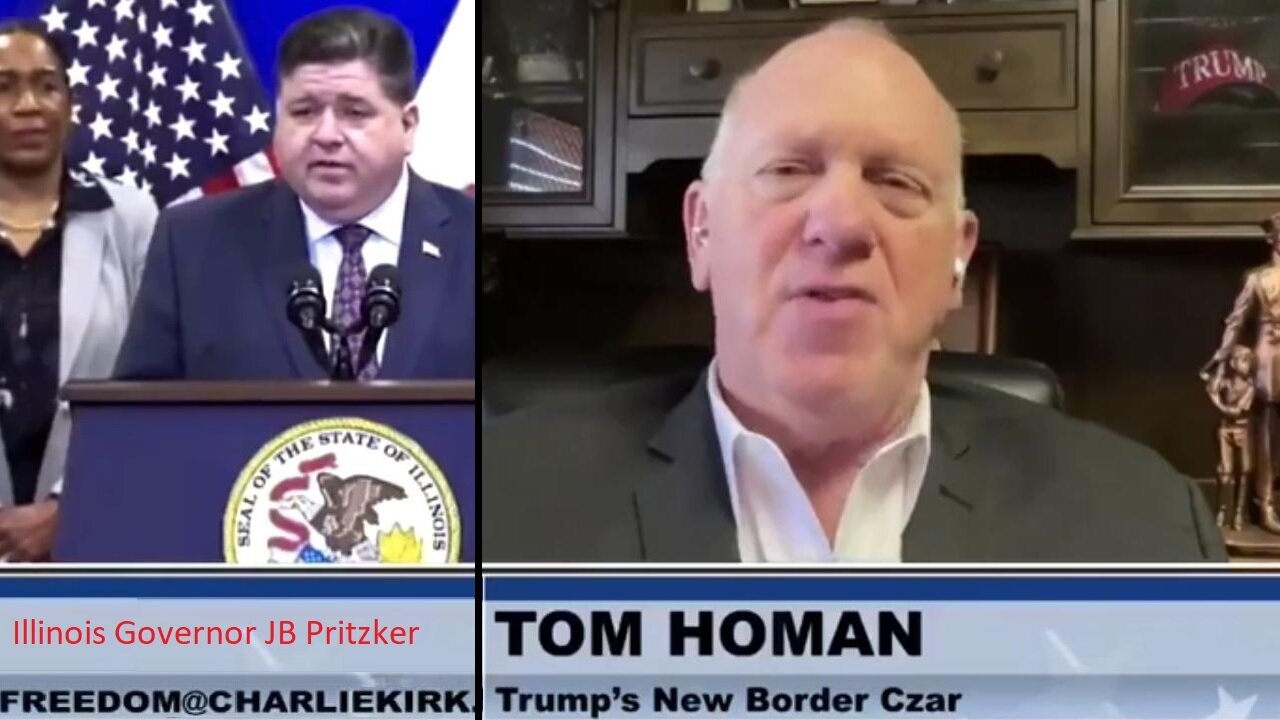 “Game On. We’ve Got No Problem Going Through Him [Pritzker]” ~ Incoming Border Czar Tom Homan Message 11/14/24