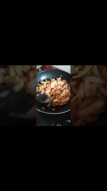 洋葱炒肉 Fried meat with onions