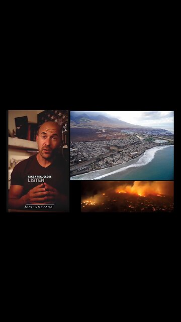 Take a real close listen to what Governor Josh Green of Hawaii had to say about 🔥 'THE FIRE'