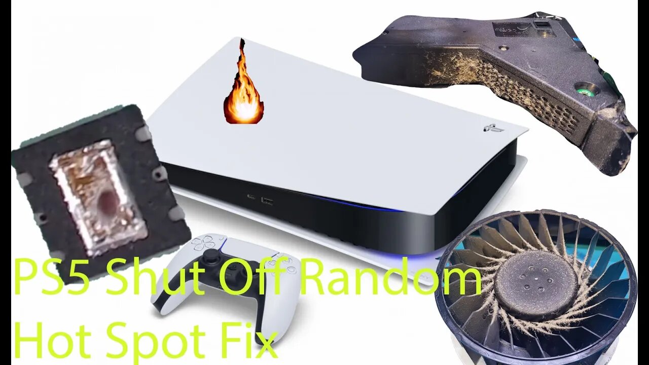 PS5 Shut Off Random Hot Spot Fix