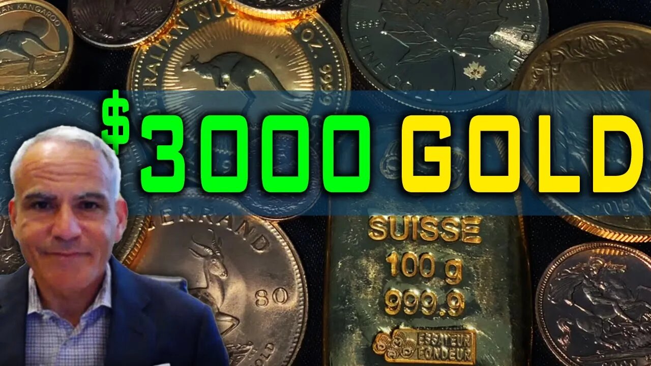 $3000 Gold Is Imminent! It's NOT Just About Inflation Says THIS Experienced Executive