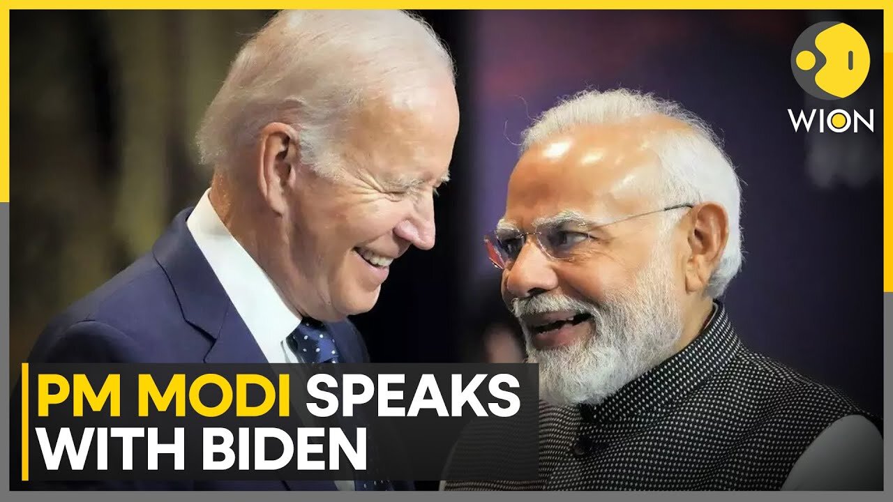 PM Modi and President Joe Biden discuss regional & global issues | English News | WION News