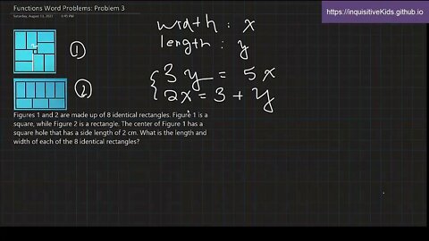 6th Grade Functions Word Problems Problem 3