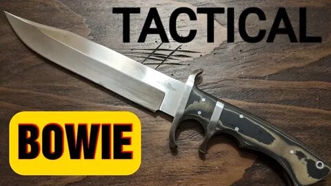 Tactical,Assault,Bowie,Clip Point,Sub Hilt,Micarta Scales,Hollow Grind,GH5025 ,Stainless