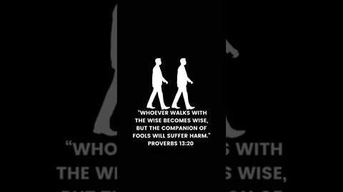 Proverbs 13:20 #proverbs #christian #bible #walk #fool #wise