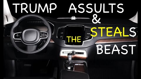 BREAKING NEWS President TRUMP GRABS the SECRET SERVICE and TAKES OVER the STEERING WHEEL per FICTION