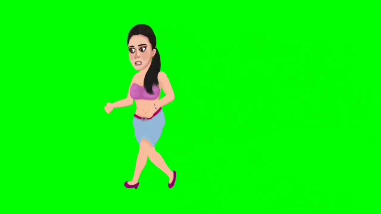 Carton Animation । Carton Green Screen Video। No Copyright ।