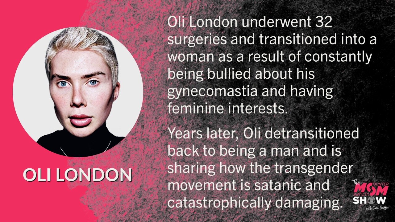 Ep. 382 - After Thirty-Two Cosmetic Surgeries Seeking Perfection, Ex Trans Oli London Found Christ