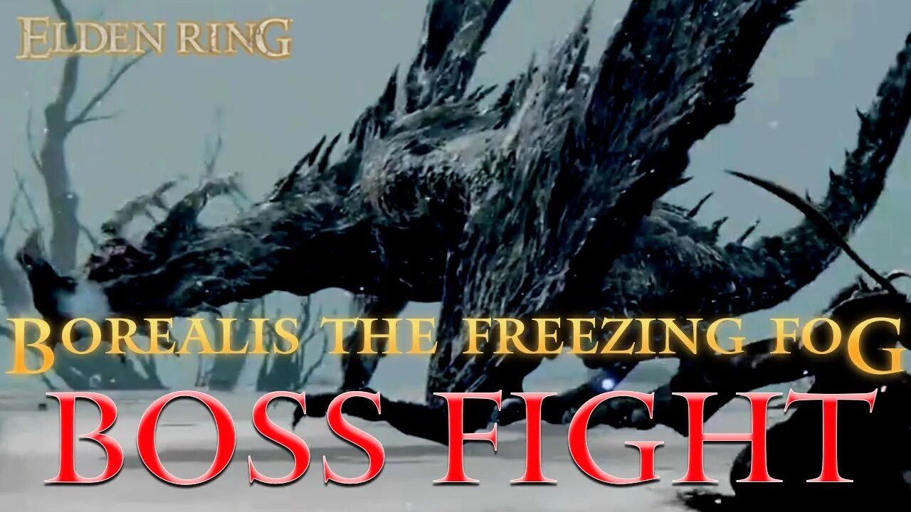 Elden Ring Borealis The Freezing Fog Boss Fight