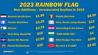 Sportsbet 2023 LGBTQI Flag Specials